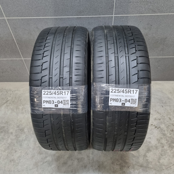 225/45R17 COTINENTAL DOT0317