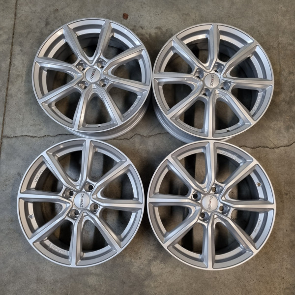 4x108 R17 6.5J ET32 65.1 silver Dezent TN