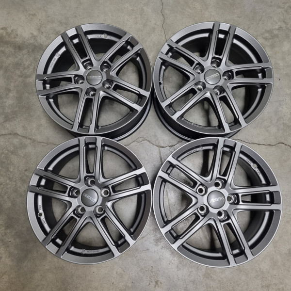 5x108 R16 7.0J ET44 65.1 graphite matt Dezent TZ