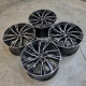 5x112 R21 10.5J ET25 66.6 Black/polished AEZ Havanna dark