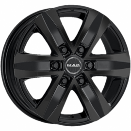 MAK STONE6 8x18 6x139.7 ET30 GLOSS BLACK 100.1