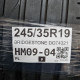 245/35R19 BRIDGESTONE DOT4321