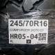245/70R16 COMFORSER DOT0121