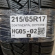 215/65R17 CONTINENTAL DOT3318