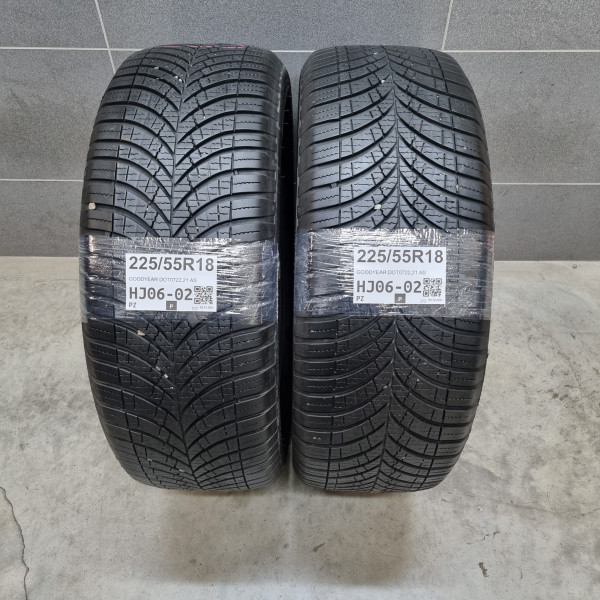 225/55R18 GOODYEAR DOT0722,21 AS