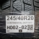 245/40R20 CONTINENTAL DOT1317