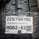 225/70R15C CONTINENTAL DOT4323 AS