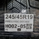 245/45R19 PIRELLI RSC DOT3422