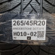 265/45R20 BRIDGESTONE DOT3419