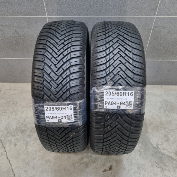 205/60R16 CONTINENTAL DOT2918 AS