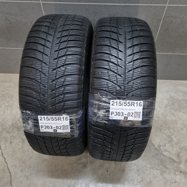 215/55R16 BRIDGESTONE DOT3520,17