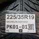 225/35R19 MICHELIN DOT3721