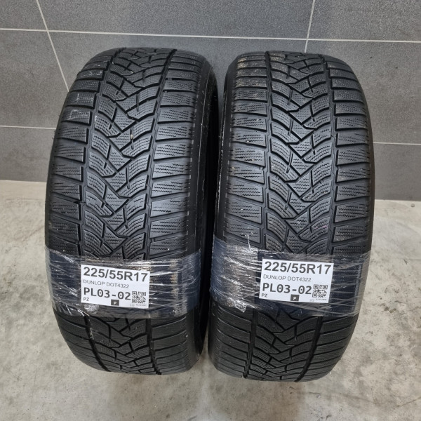 225/55R17 DUNLOP DOT4322