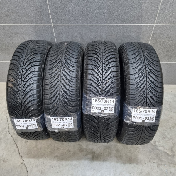 165/70R14 GOODYEAR DOT3722 AS