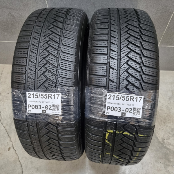 215/55R17 CONTINENTAL DOT3320,18