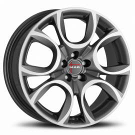 MAK TORINO 6x15 5x98 ET39 GUN MET-MIRROR FACE 58.1