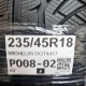 235/45R18 MICHELIN DOT4417