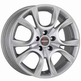 MAK TORINO 6x15 4x100 ET43 SILVER 56.6