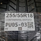 255/55R18 CONTINENTAL DOT3721