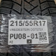 215/55R17 VREDESTEIN DOT2721