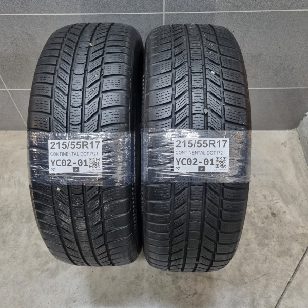 215/55R17 CONTINENTAL DOT1721