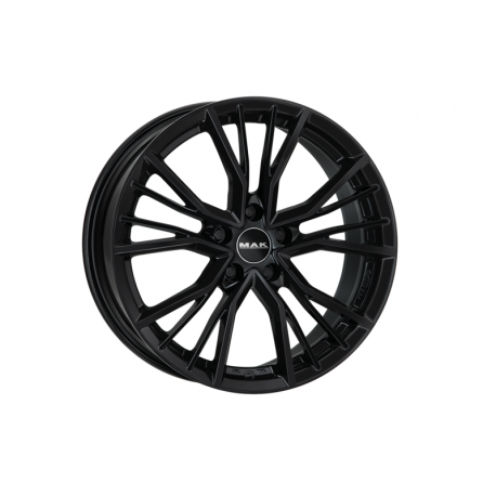 MAK UNION 7x17 5x100 ET38 GLOSS BLACK 57.1