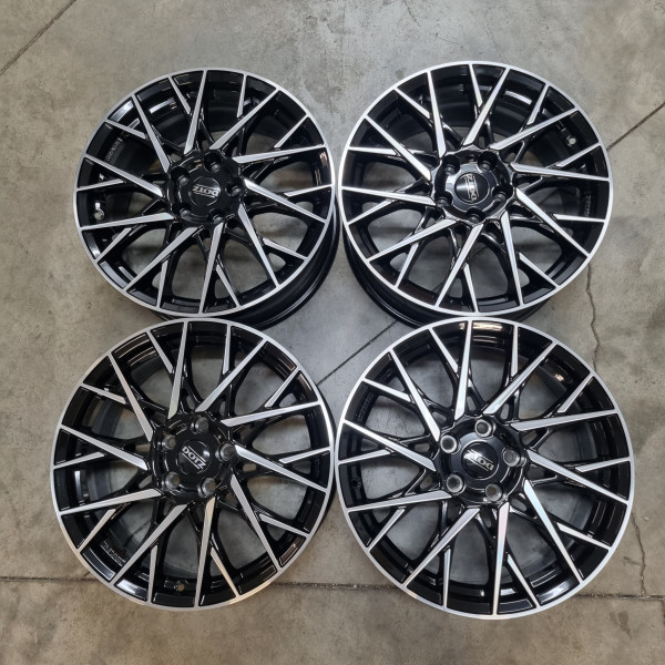 5x114.3 R18 7.5J ET45 67.1 Black/polished DOTZ Fuji Dark