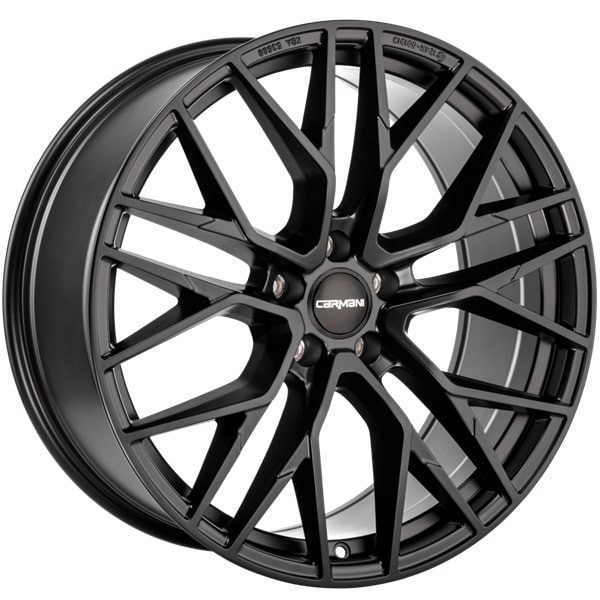 5x112 R19 8.5J ET35 66.6 Black Matt Carmani 20 Ludwig