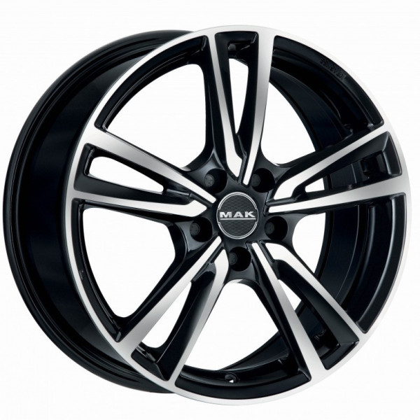 5x112 R16 6.5J ET44 66.6 BLACK MIRROR MAK EVO