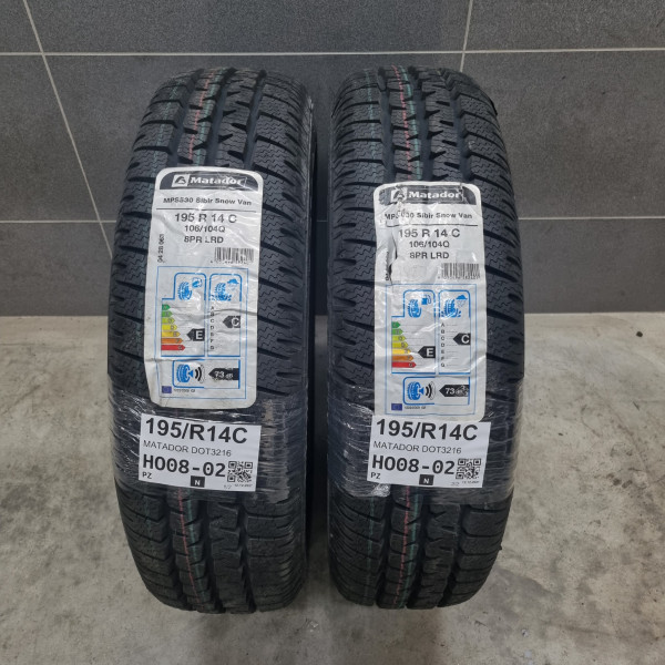 195/R14C MATADOR DOT3216
