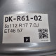 5x112 R17 7.0J ET46 57