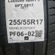 255/55R17 MICHELIN DOT0817