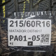 215/60R16 MATADOR DOT4917
