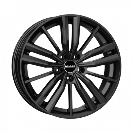 MAK VIER 7x17 5x112 ET40 GLOSS BLACK 57.1