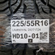 225/55R16 UNIROYAL DOT1724