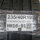 235/40R19 CONTINENTAL DOT4621
