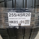 255/45R20 HANKOOK DOT3424