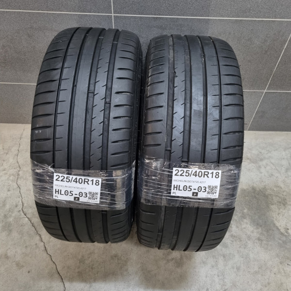 225/40R18 MICHELIN DOT4720,4217