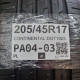 205/45R17 CONTINENTAL DOT1923
