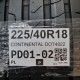 225/40R18 CONTINENTAL DOT4822