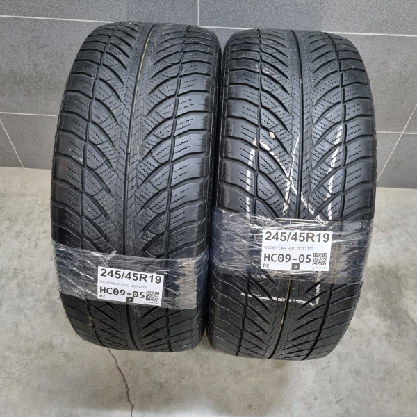 245/45R19 GOODYEAR RSC DOT1722