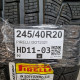 245/40R20 PIRELLI DOT2321