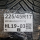 225/45R17 MICHELIN DOT1718