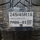 245/45R18 PIRELLI DOT2123