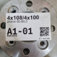 4x108/4x100 25mm 65-66.45