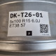 5x100 R15 6.0J ET38 57.1