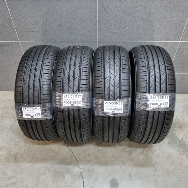 215/55R17 KUMHO DOT0725