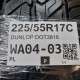 225/55R17C DUNLOP DOT3818
