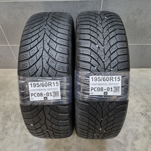 195/60R15 CONTINENTAL DOT2222
