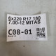 6x220 R17 180 7.00-12 MITAS
